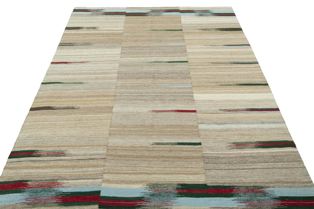 Kelim di design tessuto a mano - tessitura afgana - Kilim - 240 cm - 168 cm #1.0