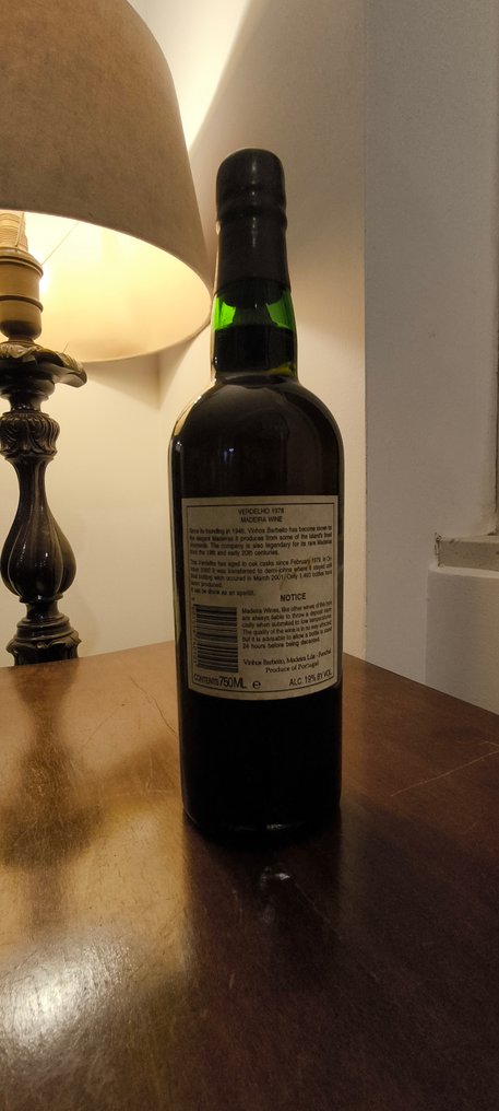 1978 Barbeito - Μαδέρα Verdelho - 1 Î¦Î¹Î¬Î»Î· (0,75L) #2.1