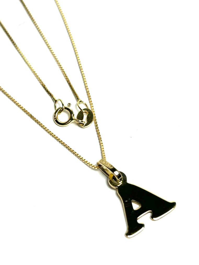 Halskæde med vedhæng - 18 kraat Gulguld #1.0