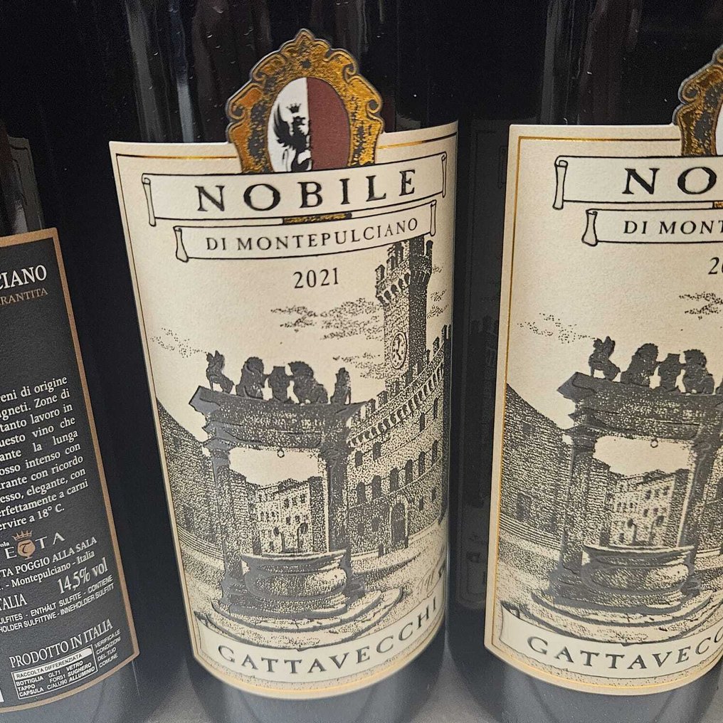 2021 Gattavecchi, Nobile di Montepulciano - Toscana DOCG - 6 Flasker (0,75 L) #3.2