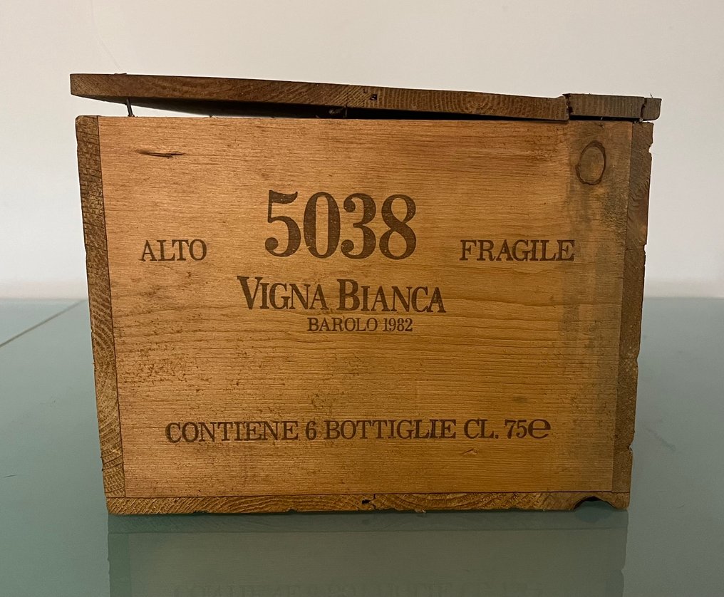 1982 Barolo Vigna Bianca, Fontanafredda - Piedmont - 6 Butelki (0,75l) #4.3