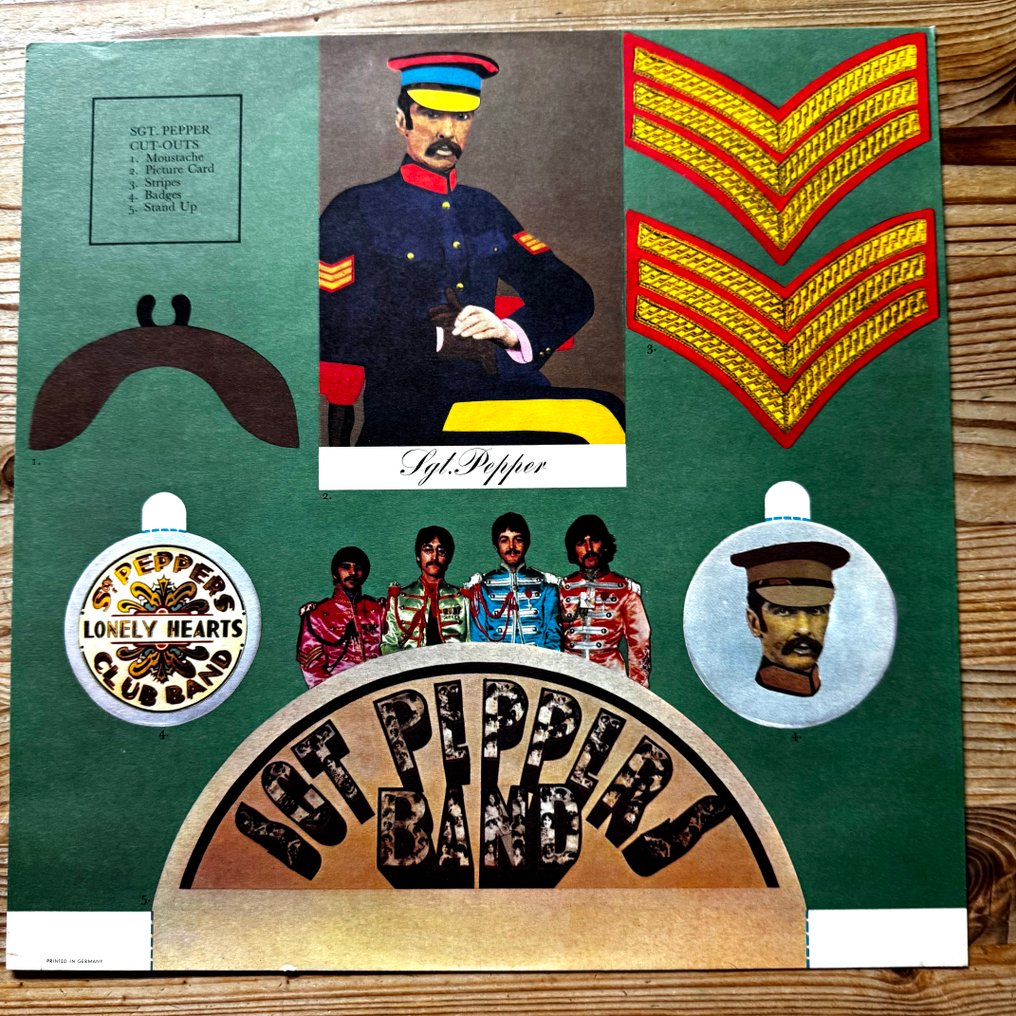 ドイツ1st Stereo【Sgt. pepper’s 】 BEATLES ドイツ1st Stereo【Sgt. pepper's 】 BEATLES SGT PEPPER'S - Album