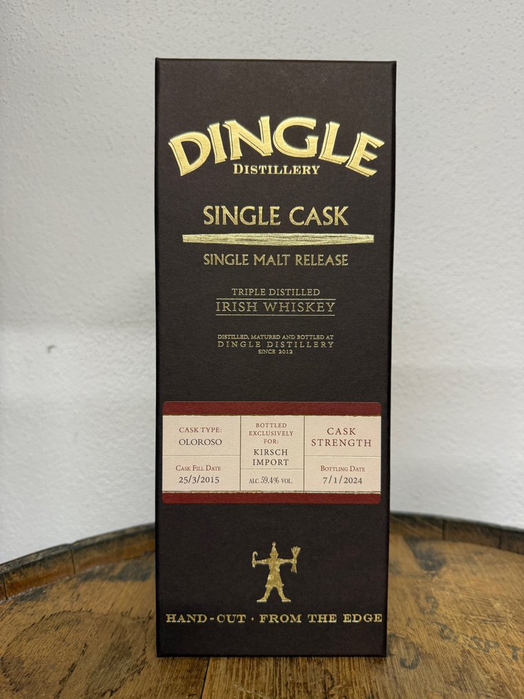 Dingle 2015 8 years old Single Cask - Oloroso Sherry - for Kirsch Import - b. 2024 - 70厘升 #3.2