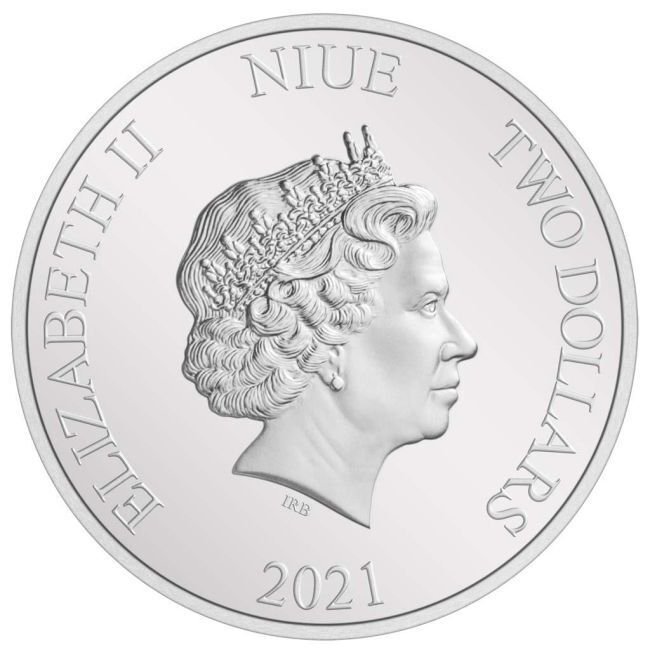 Fidzsi-szigetek. 2 Dollars 2021 1 oz Niue $2 30th Anniversary Street Fighter II Proof Coin #2.1