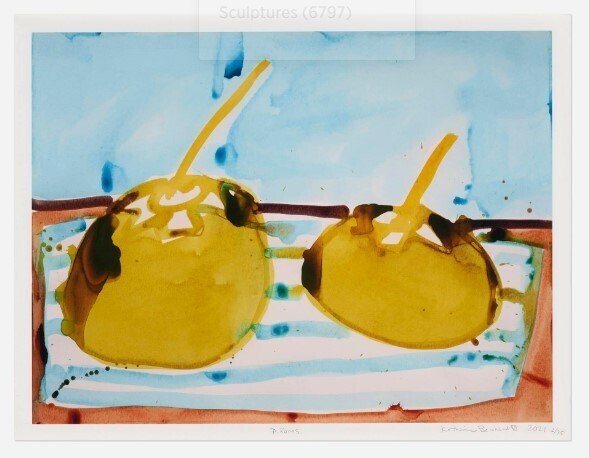 Katherine Bernhardt (1951) - Pinones #2.1