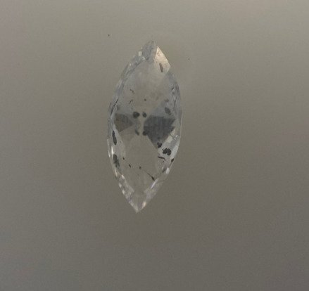 1 pcs Gyémánt  (Természetes)  - 1.25 ct - Marquise - F - I1 - Nemzetközi Gemmológiai Intézet (IGI) #1.0