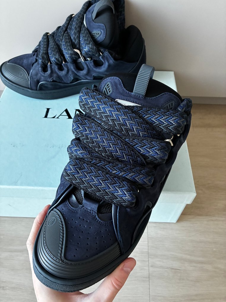 Lanvin - Curb Anthracite - Low-top trainers - Size: EU 42 - New with tags #1.0
