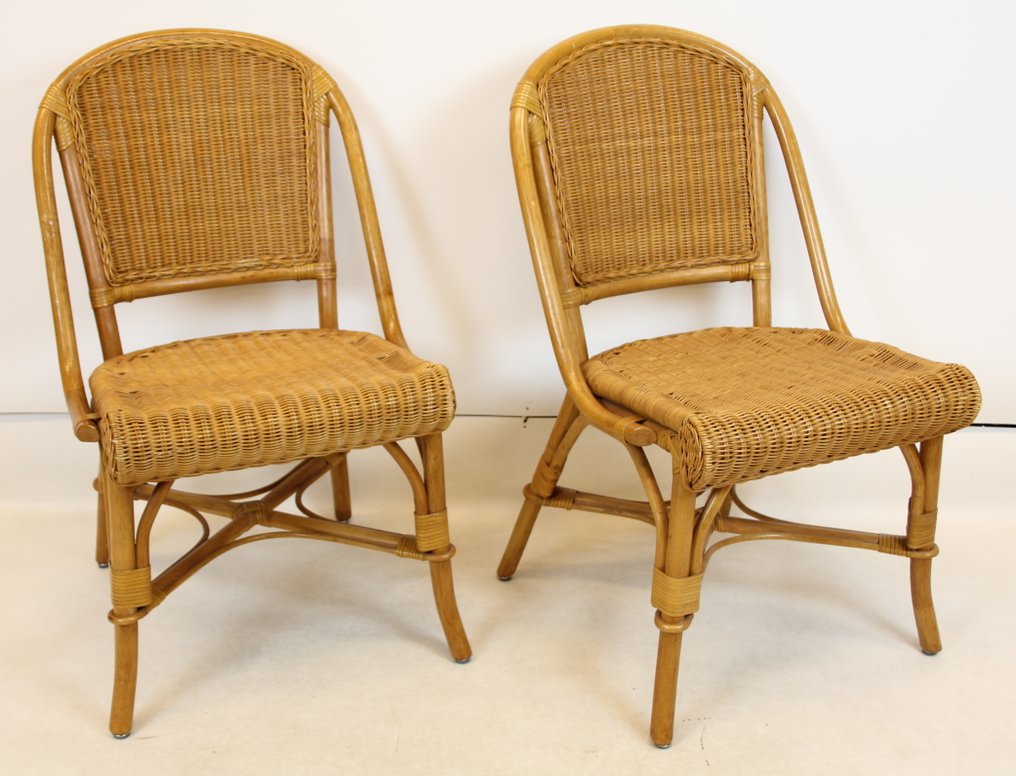 椅子 - 竹 - 两把椅子 #1.0