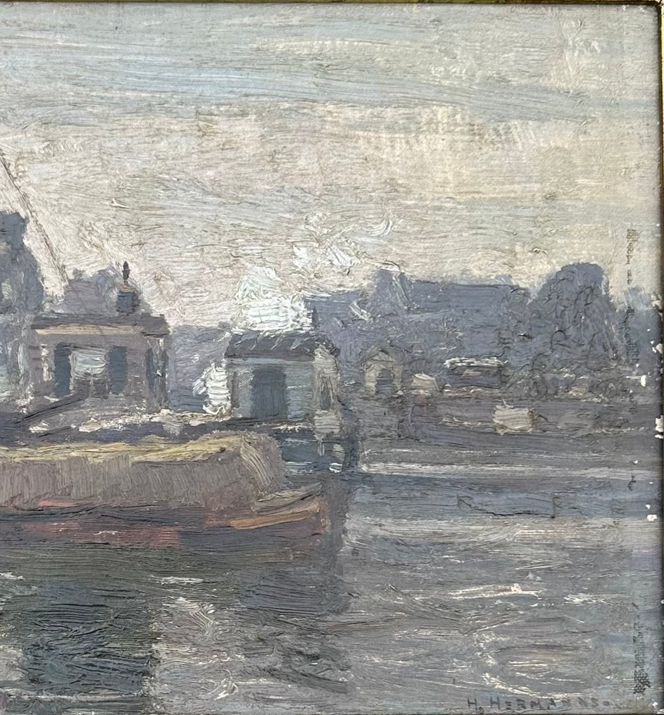 Heinrich Hermanns (1862-1942) - Grey Day #3.2