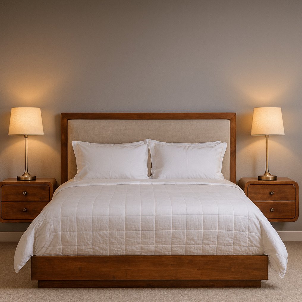 Nightstand (2) - Mango wood - Handmade design #1.0