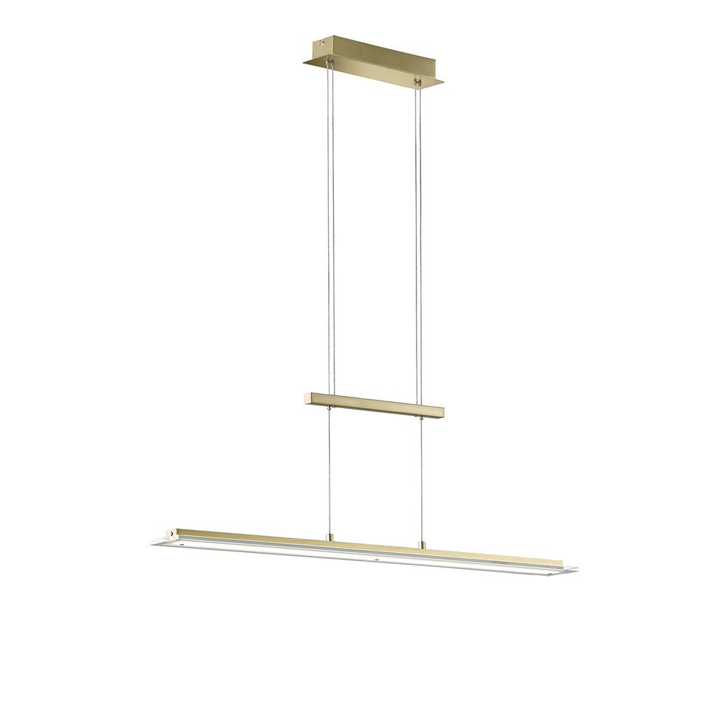 Fischer & Honsel - Κρεμαστό φωτιστικό οροφής - Tenso TW - Ματ Μπρασς - Μέταλλο #2.1