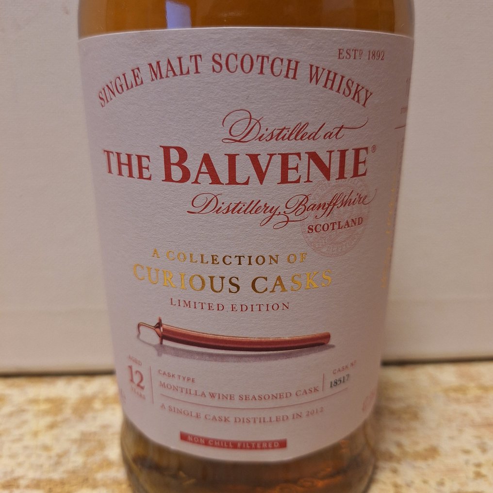 Balvenie 2012 12 years old A Collection of Curious Casks - Cask no. 18517  - 70cl #4.3