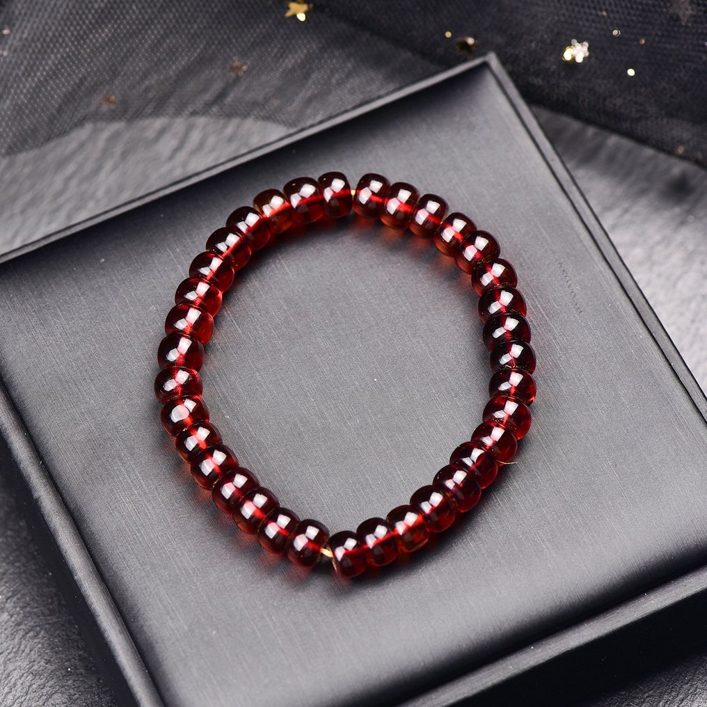 Χωρίς Αποθεματικό - Πιστοποιημένο από ALGT - Πολύ αποκλειστικό βραχιόλι από φυσικό κεχριμπάρι Ένα εύρημα με έντονα χρώματα και εξαιρετική διαύγεια.- 5.95 g #4.3