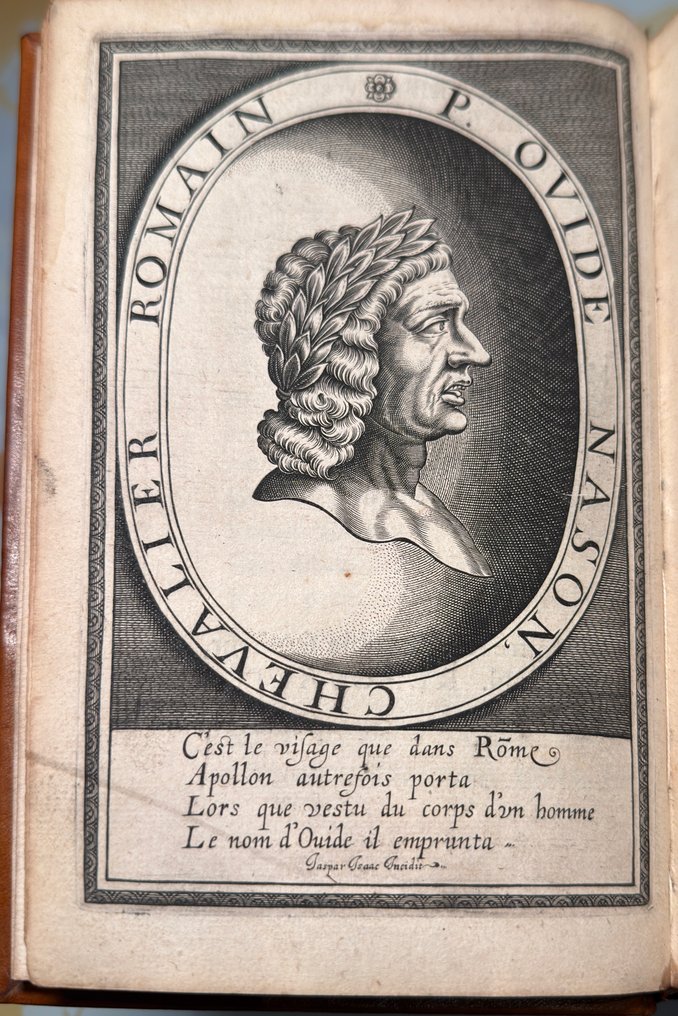 OVID - ILLUSTRATED - Les Métamorphoses d’Ovide, traduittes en Prose Françoise… Avec XV Discours… [suivi du] - 1621 #1.0