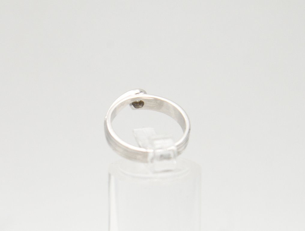 Δαχτυλίδι - 18 καράτια Λευκός χρυσός Διαμάντι (Φυσικό) #4.3