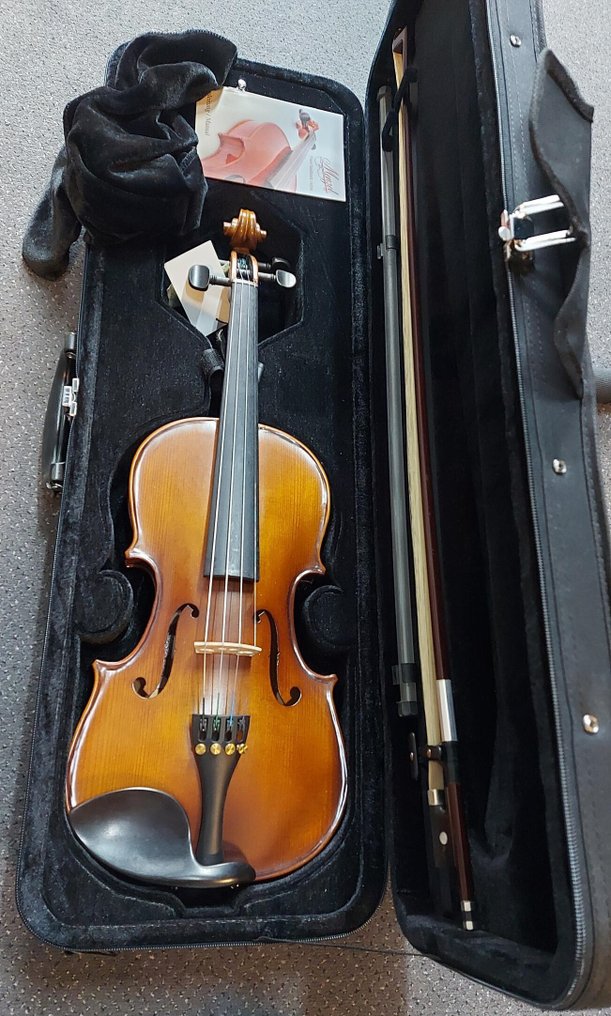 Menzel - VL7-serie Vioolset 4/4 Antique Dark Brown - - 小提琴 #1.0