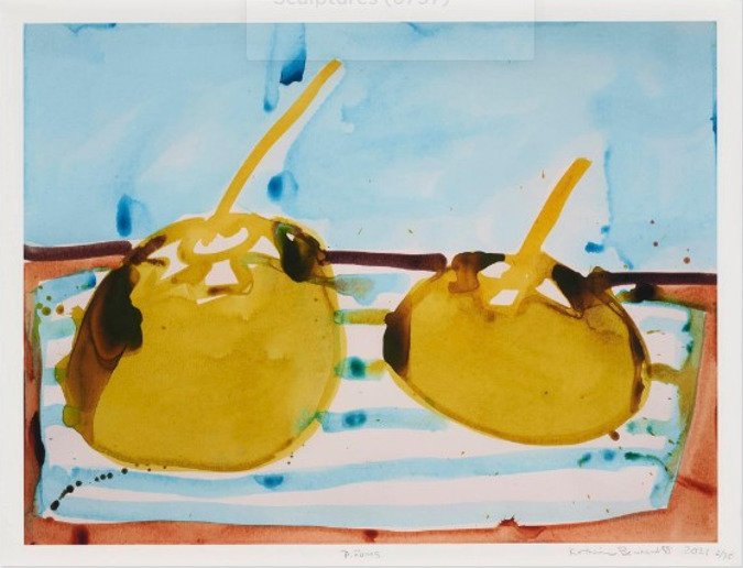 Katherine Bernhardt (1951) - Pinones #1.0