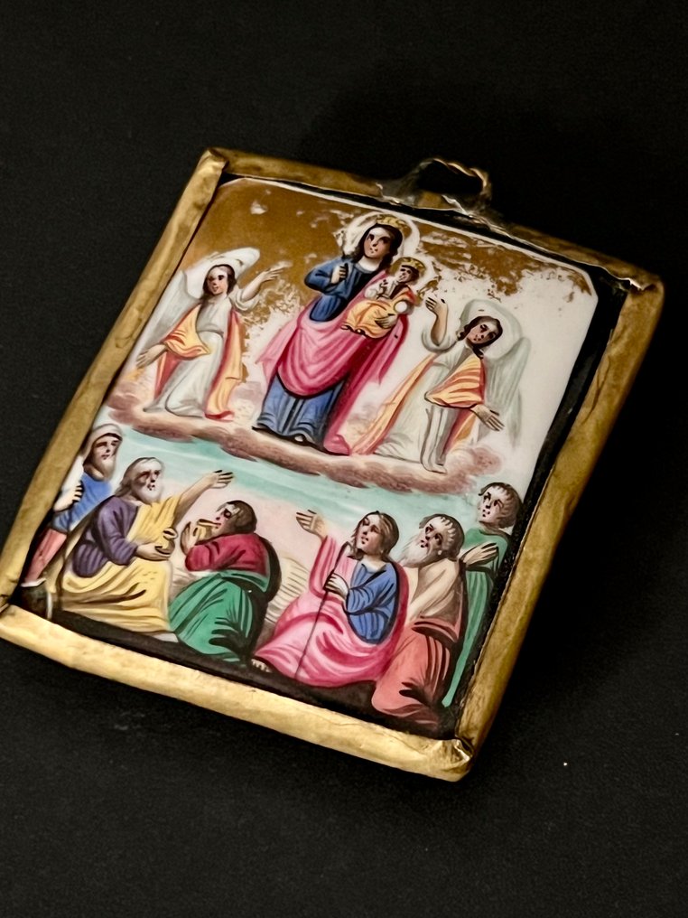Icon - Mother of God - Enamel, Copper #1.0