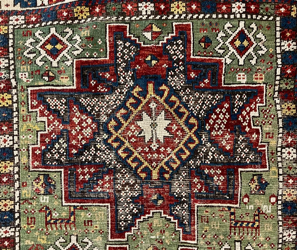 Caucasian Lesghi-stjerner. - Tæppe - 164 cm - 104 cm #1.0