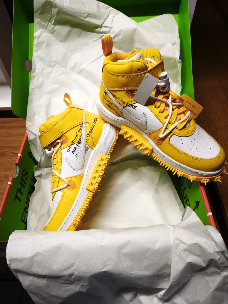 Nike X Off White - Air Force 1 High - 运动鞋 - 尺寸: EU 44.5 - 带标签的新品 #1.0