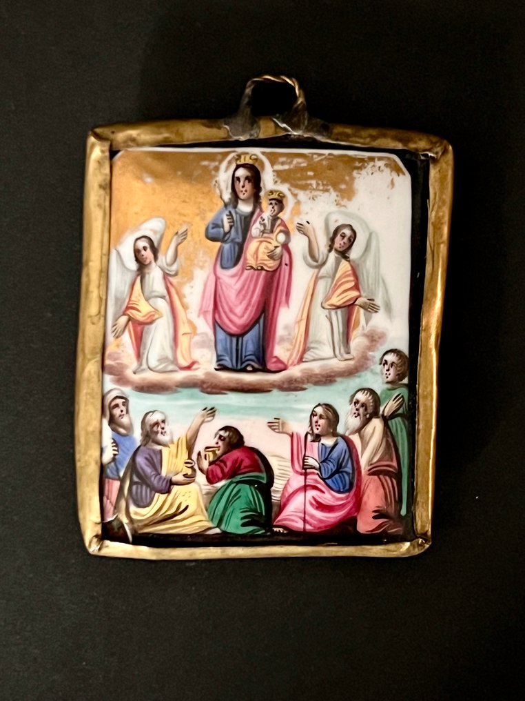 Icon - Mother of God - Enamel, Copper #1.0