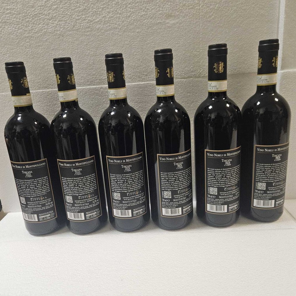 2021 Gattavecchi, Nobile di Montepulciano - Toscana DOCG - 6 Flasker (0,75 L) #1.0