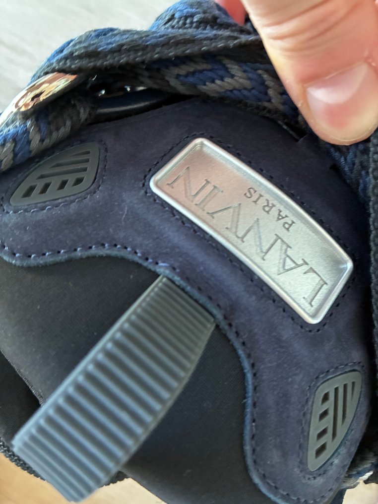 Lanvin - Curb Anthracite - Low-top trainers - Size: EU 42 - New with tags #3.2