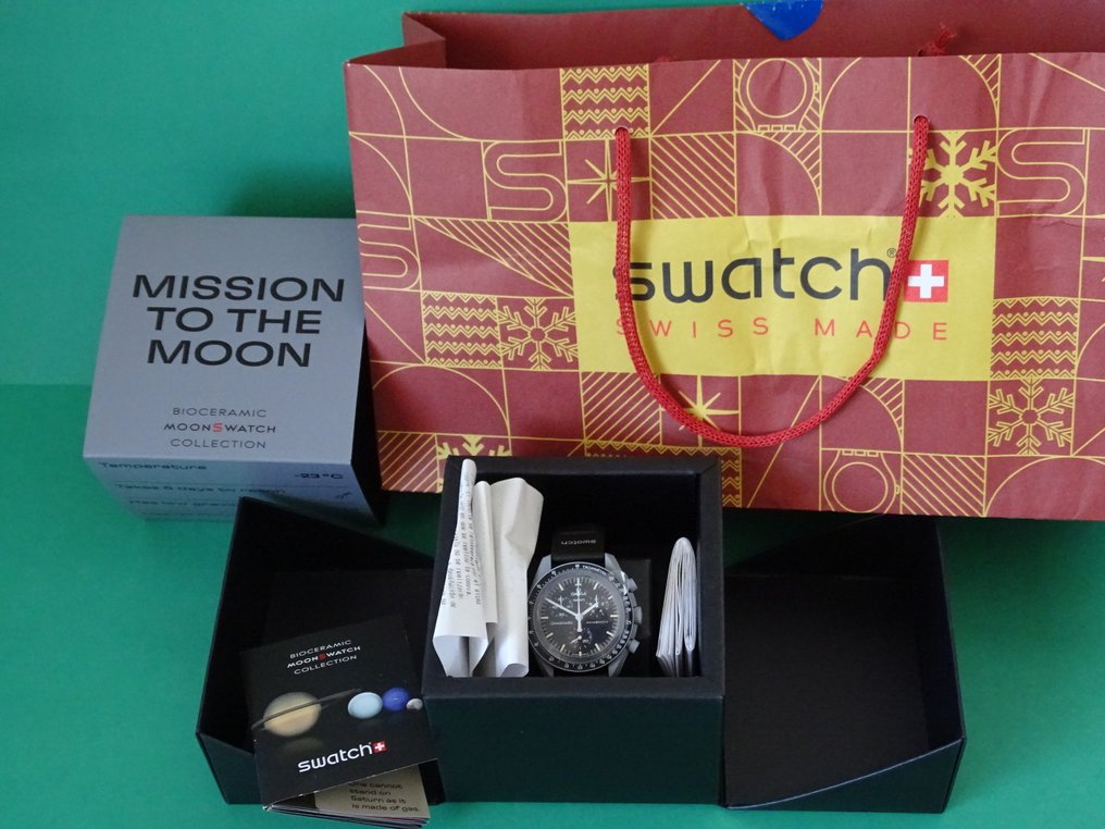 Swatch - MoonSwatch - Mission to the Moon - χωρίς τιμή ασφαλείας - SO33M100 - Unisex - 2022 #1.0