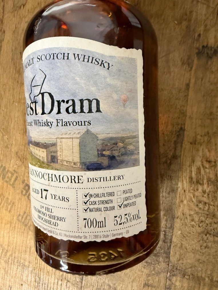 Mannochmore 2008 17 years old First Fill Oloroso Sherry Hogshead - Best Dram  - 70cl #2.1