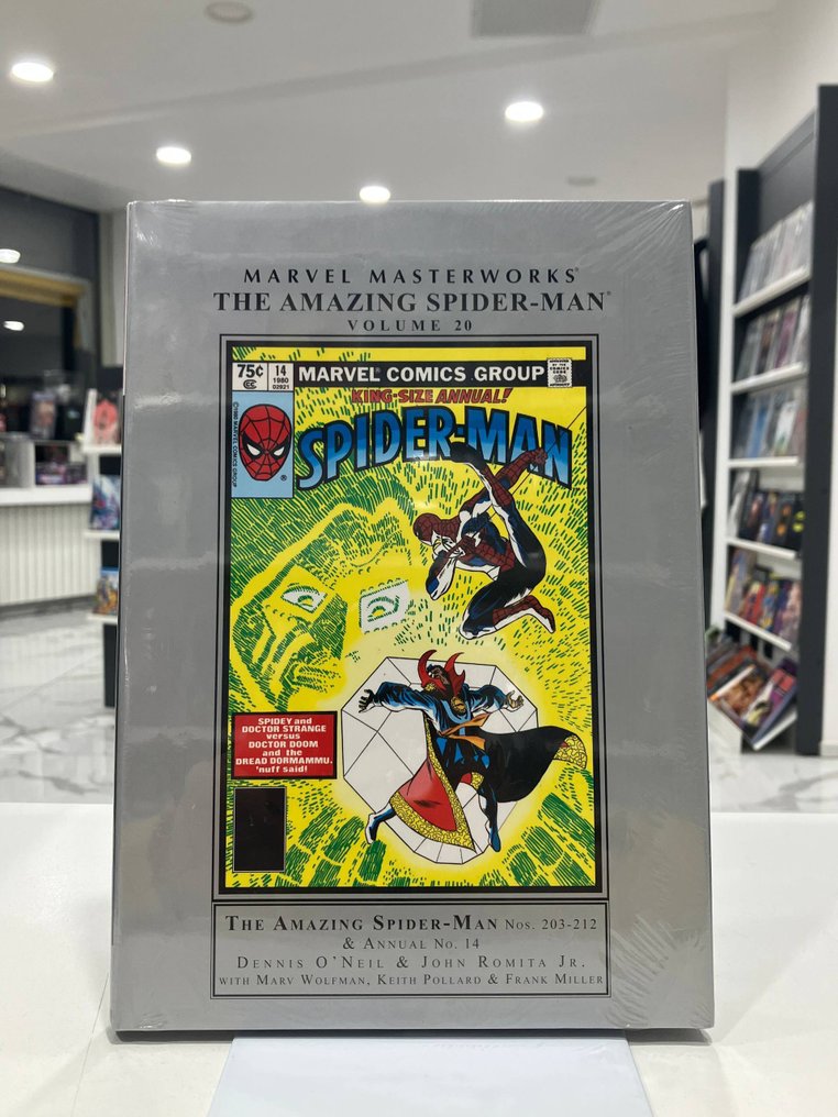 LOTTO MARVEL, COMICS MARVEL MASTERWORKS: THE AMAZING SPIDER MAN #19, THE AMAZING SPIDER MAN #20 , 1 - MARVEL MASTERWORKS: THE AMAZING SPIDER MAN #19, THE AMAZING SPIDER MAN #20 , TEAM UP #3, THE - 4 Comic, Complete series, Masterworks - First edition/reprint #1.0