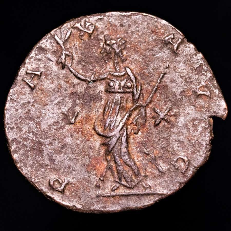 Imperio romano. Victorino (269-271 d.C.). Antoninianus Colonia Agrippinensis. PAX AVG / V - Pax standing left, holding branch and sceptre; star to right. (Sin Precio de Reserva) #1.0