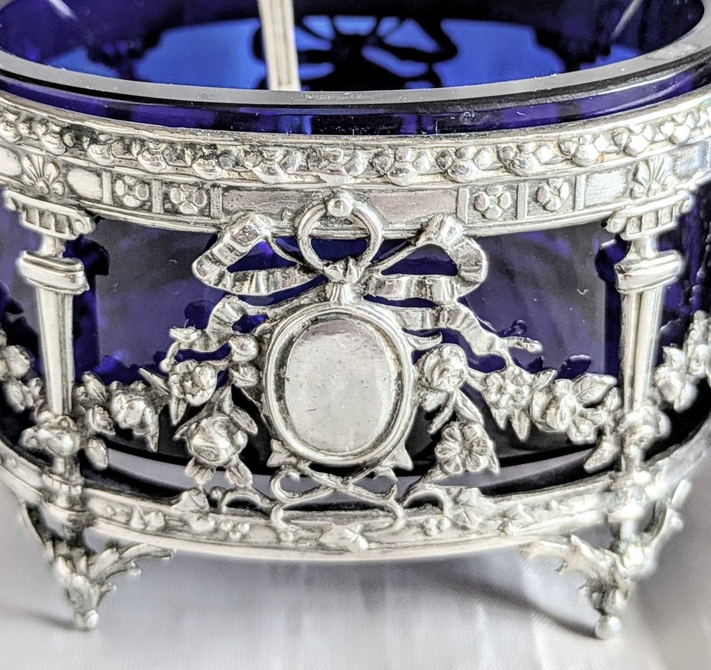 Paul Canaux - Solniță sare și piper (2) - .950 argint - Fără preț de rezervă. #4.3