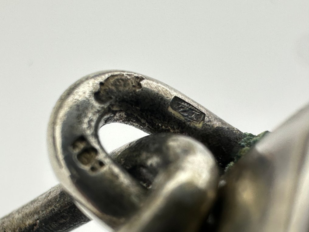 Hans Hansen - Σετ κοσμημάτων 2 τεμαχίων Ασημί - Κολιέ και βραχιόλι #4.3