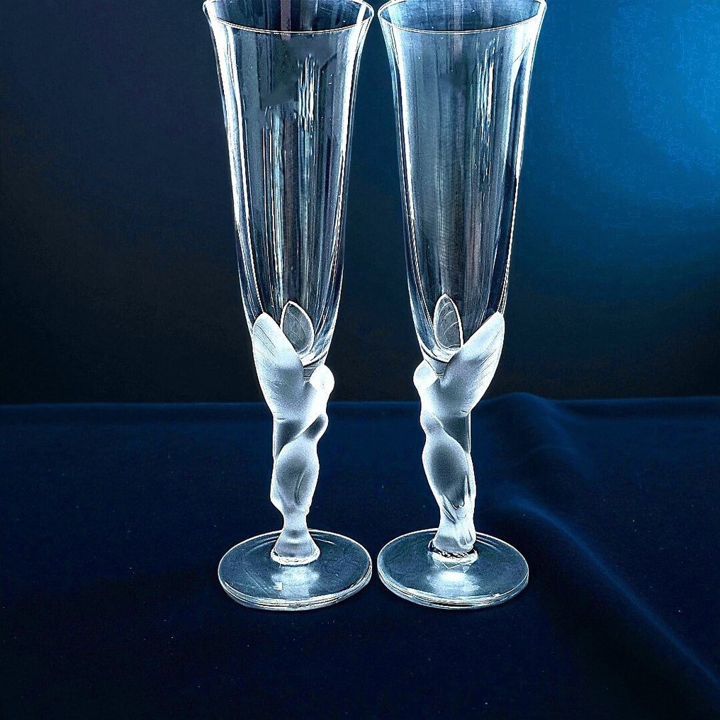 Igor Faberge - Igor Faberge - 水杯 (2) - 水晶 - 親吻鴿子眼鏡 #4.3