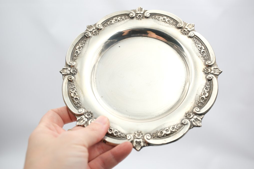 Vassoio di portata - .833 argento - 17cm #1.0