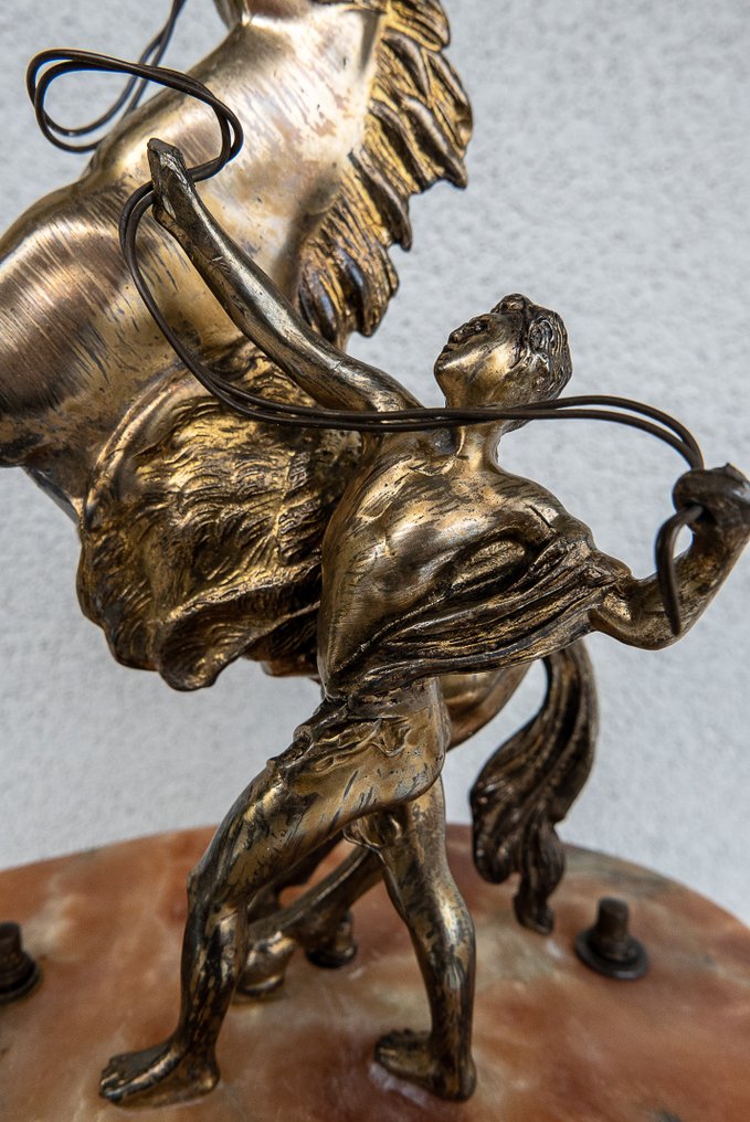 Clock - Alloy - 1920-1930 - Horse of Marly #4.3