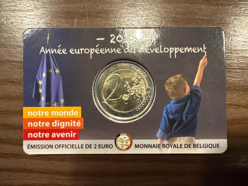 België. 2 Euro 2015 "Europees jaar voor de ontwikkeling" (10 stuks) (Zonder minimumprijs) #2.1