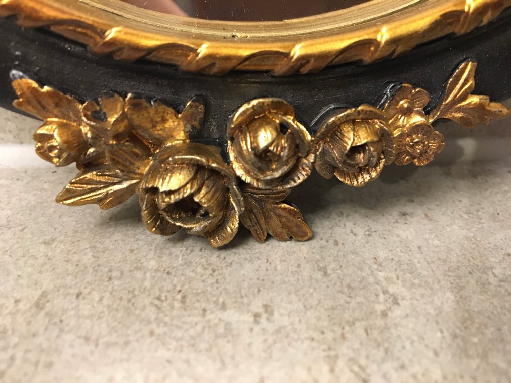 Καθρέφτης (2)  - Γυαλί, Ρητίνη - Καθρέφτες από γαλλικές ροζέτες. #3.2