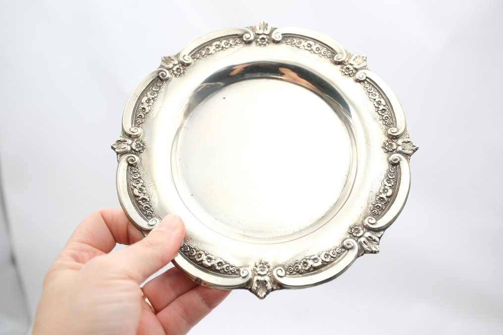 Vassoio di portata - .833 argento - 17cm #1.0