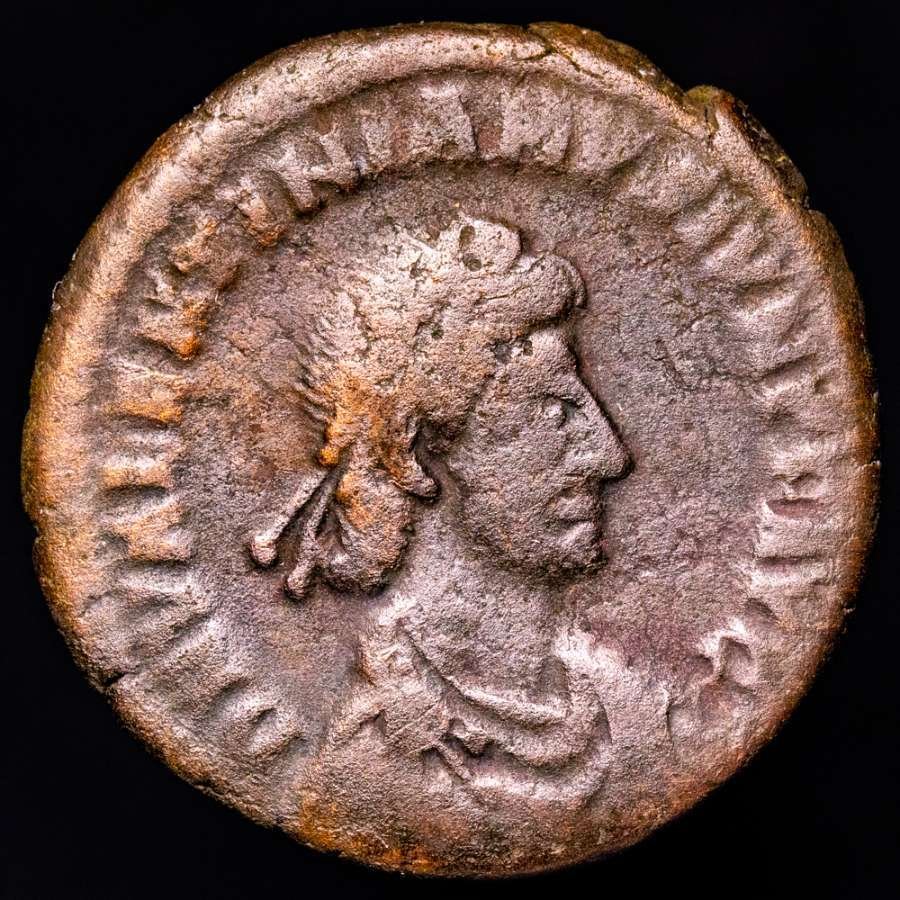Ρωμαϊκή Αυτοκρατορία. Valentinian II (AD 375-392). Maiorina Siscia mint. REPARATIO REIPVB // ✩ASISC, emperor standing facing.  (χωρίς τιμή ασφαλείας) #1.0