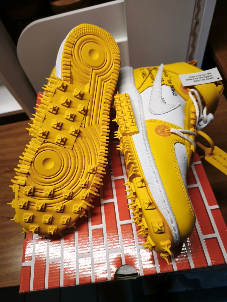 Nike X Off White - Air Force 1 High - 运动鞋 - 尺寸: EU 44.5 - 带标签的新品 #4.3