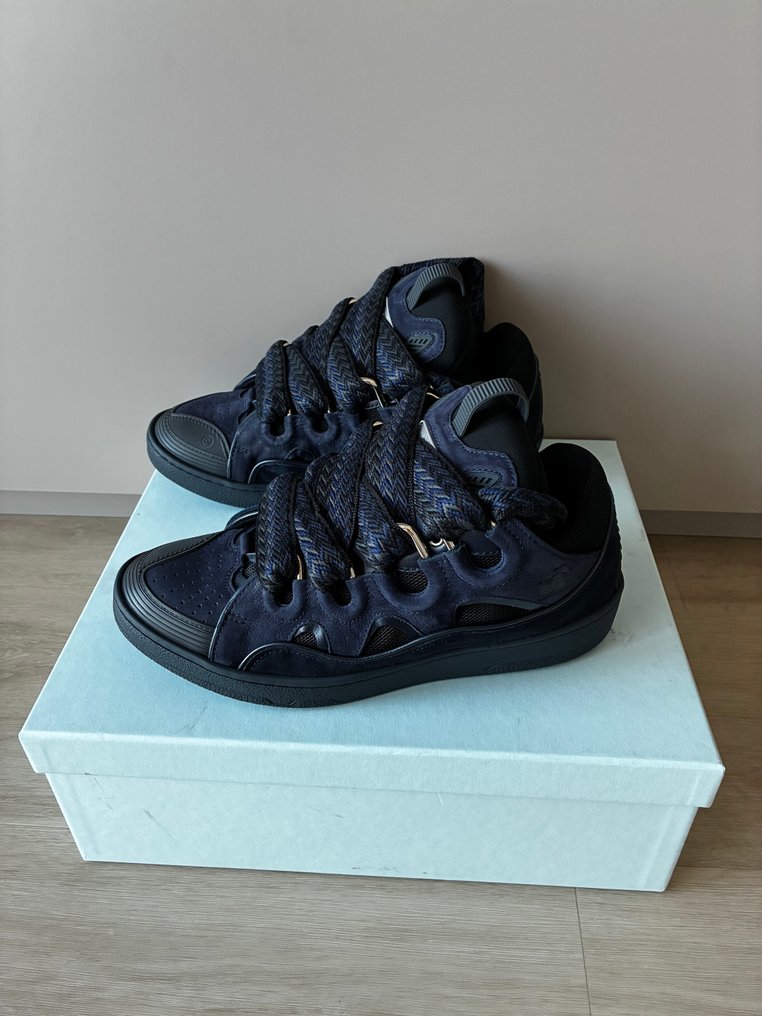 Lanvin - Curb Anthracite - Low-top trainers - Size: EU 42 - New with tags #1.0