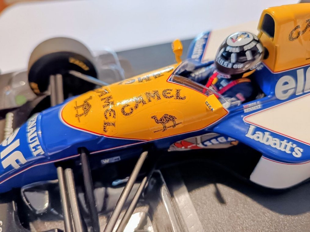 MiniChamps 1:18 - Model car - Williams Renault FW 018C 1993 Driver Damon HILL #1.0