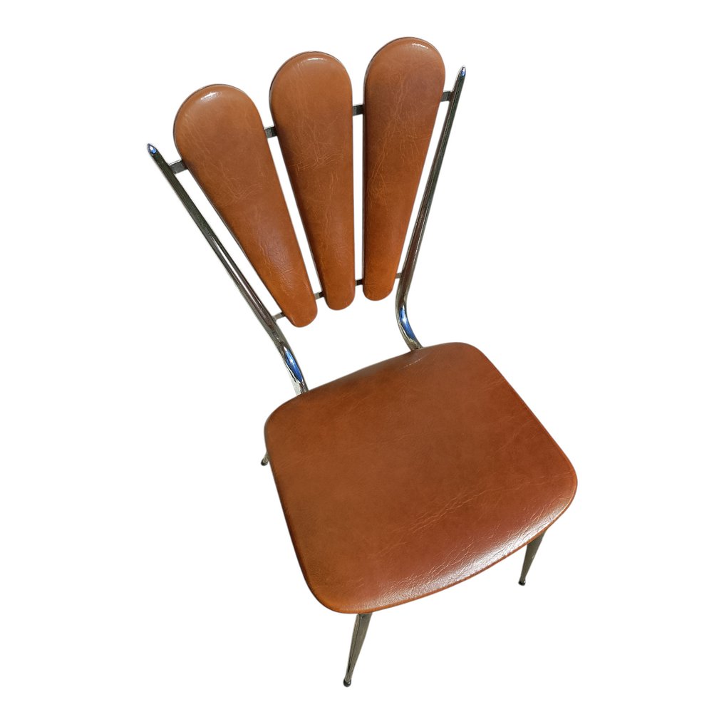 椅子 - 镀铬, 人造皮革 - 两把椅子 #4.3