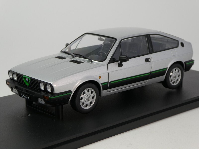 Mitica-Diecast 1:18 - Model coupé - Alfa Romeo Sprint 1.5 Quadrifoglio Verde 1983 - Diecast model with opening doors #1.0
