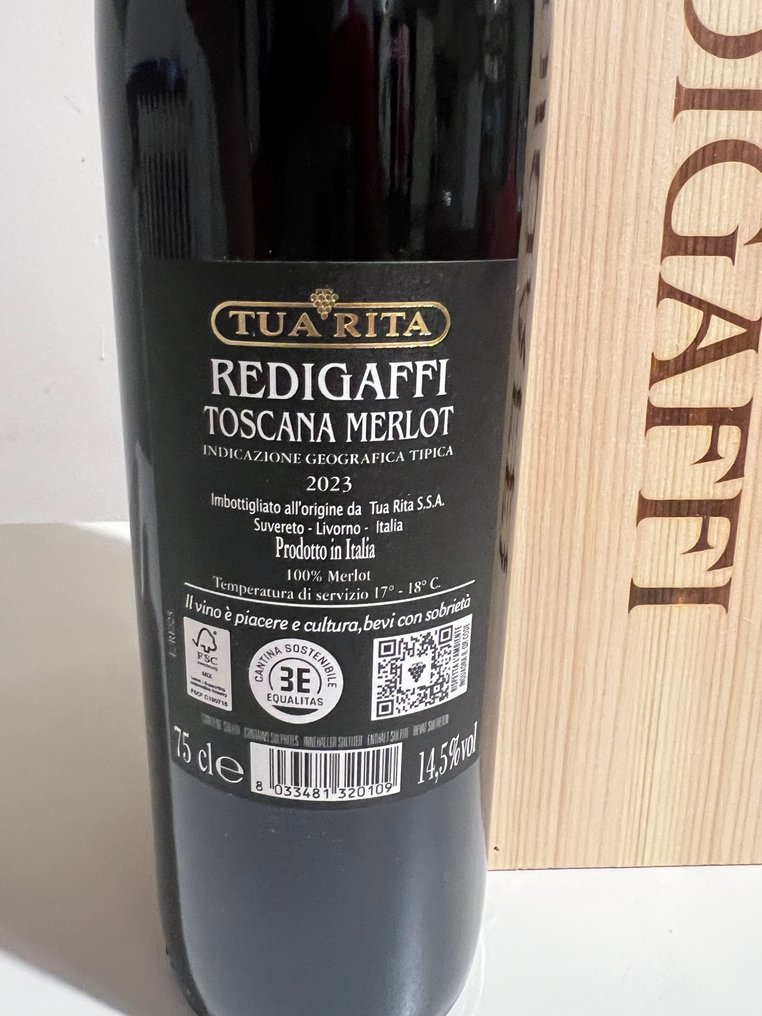2023 Tua Rita, Redigaffi - 托斯卡納 - 1 Bottle (0.75L) #4.3