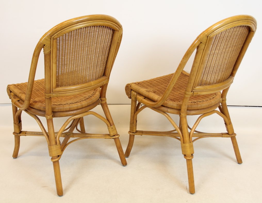 椅子 - 竹 - 两把椅子 #4.3