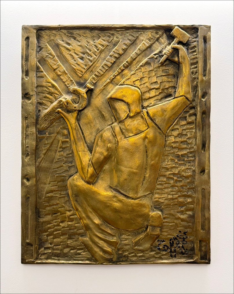 Sculpture, Le Maréchal-Ferrant - 64 cm - Bronze - 1986 #1.0