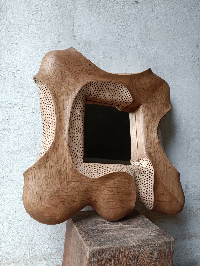 Renat Shuteev "retroDom" - Mirror - Oak #3.2
