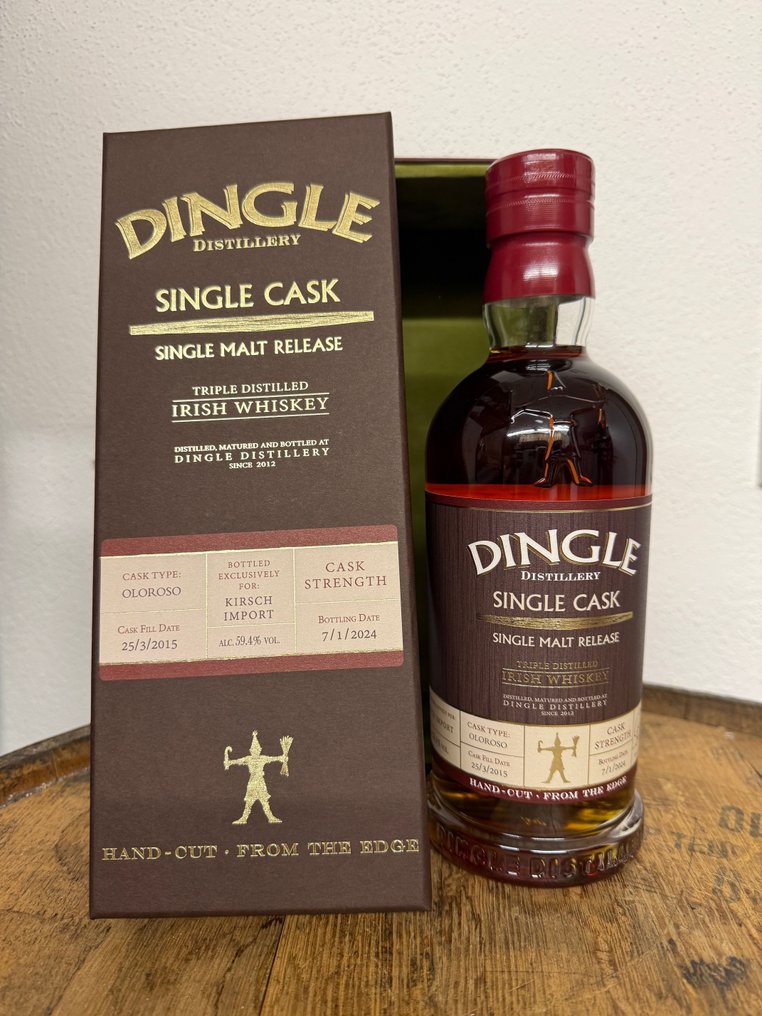Dingle 2015 8 years old Single Cask - Oloroso Sherry - for Kirsch Import - b. 2024 - 70厘升 #1.0